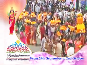 Video of Bathukamma Festival